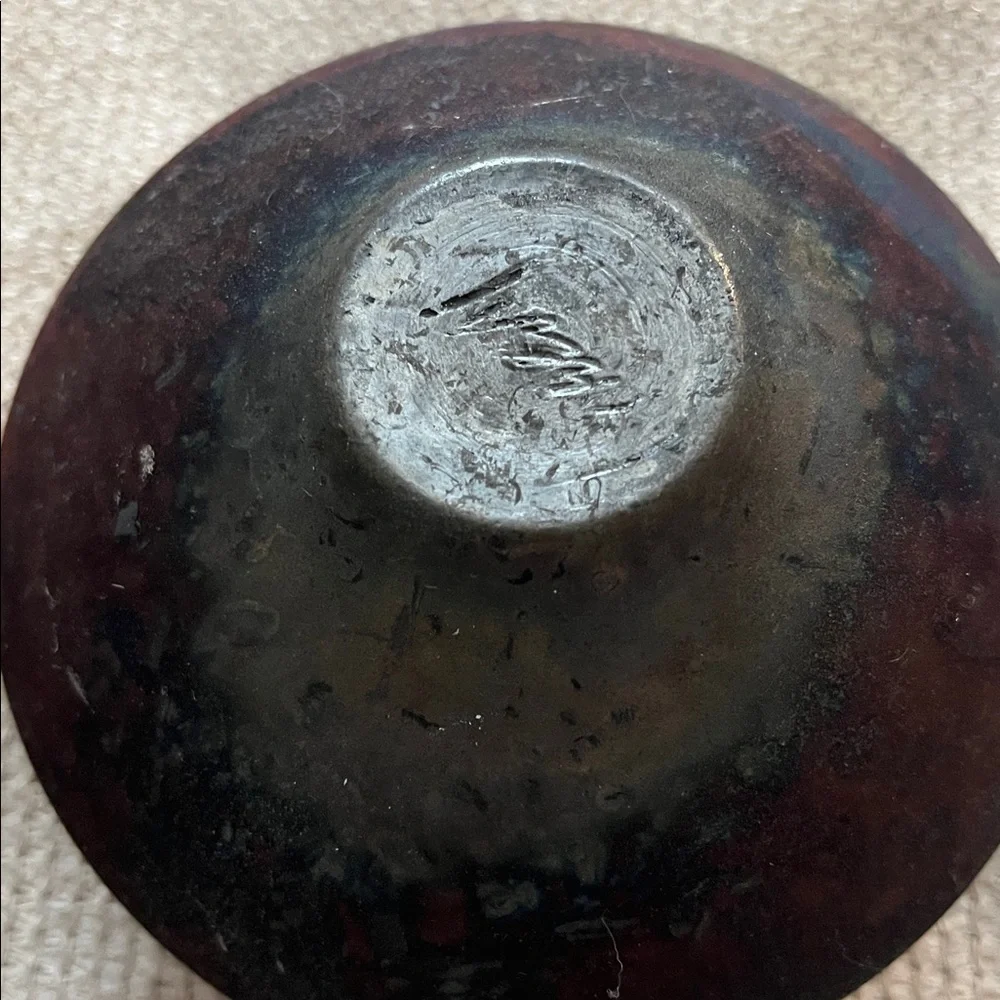 Black Ceramic Vase Studio MCM - Picture 3 of 5